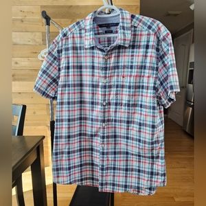 Tommy Hilfiger - Men's SS Button Up - XL
